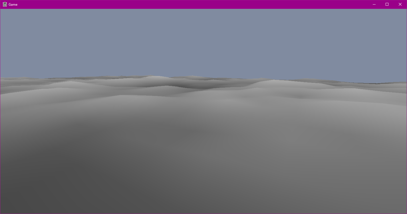 Terrain Generation - Large Terrain Scene